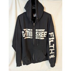G‑Mo Skee “Filth” XL Zip‑Up Hoodie – Rapper Merch, Majik Ninja Entertainment